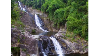 Thác Ba Ao Vĩnh Phúc Flycam - Drone Ba Ao Waterfall Vietnam
